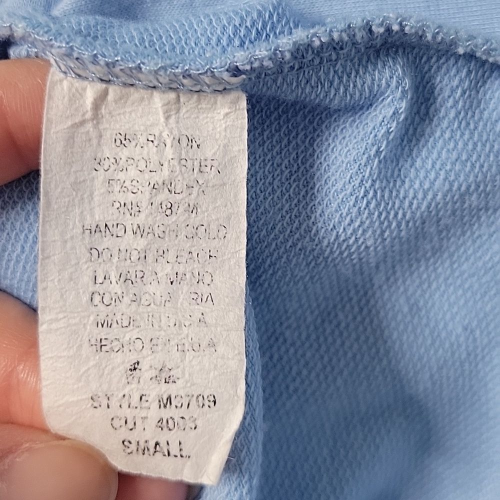 CY Blue Oversized Top - Picture 3 of 4